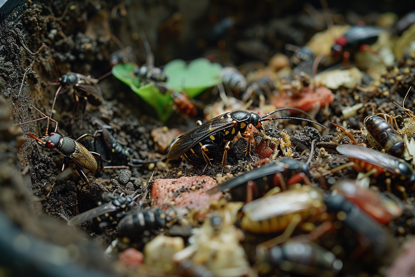 Les bienfaits écologiques des insectes du compost